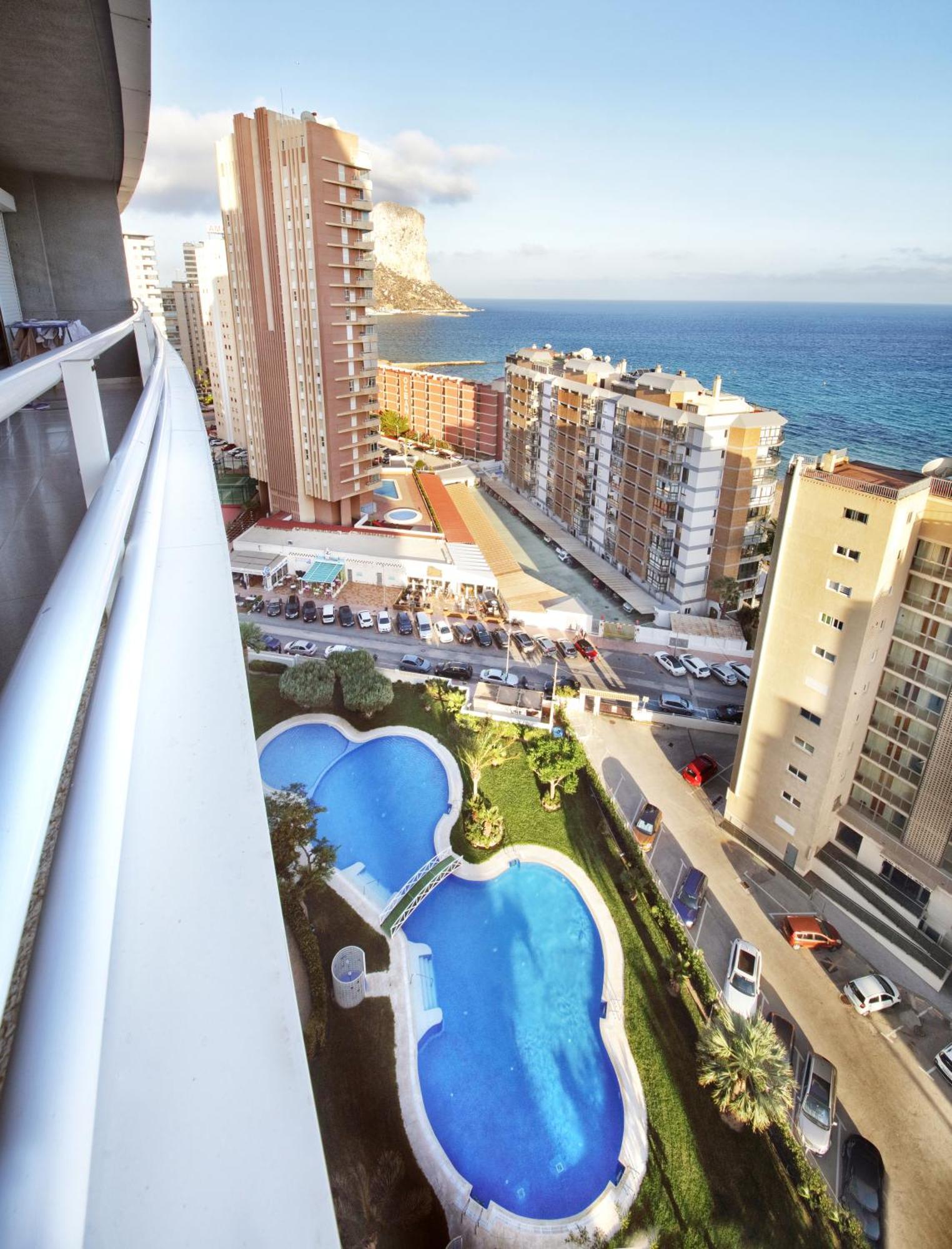 Apartamento Con Vista Al Mar Кальпе Экстерьер фото