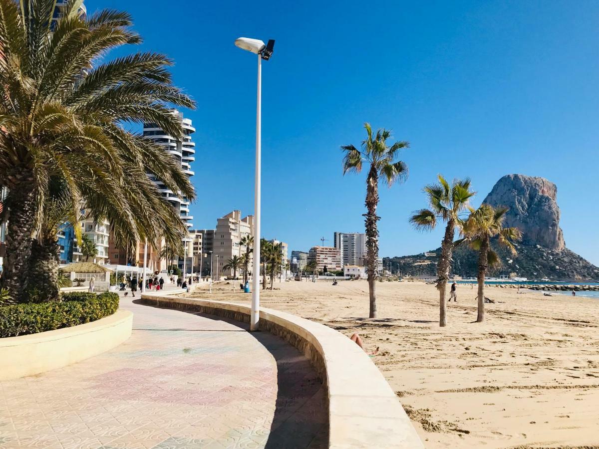 Apartamento Con Vista Al Mar Кальпе Экстерьер фото